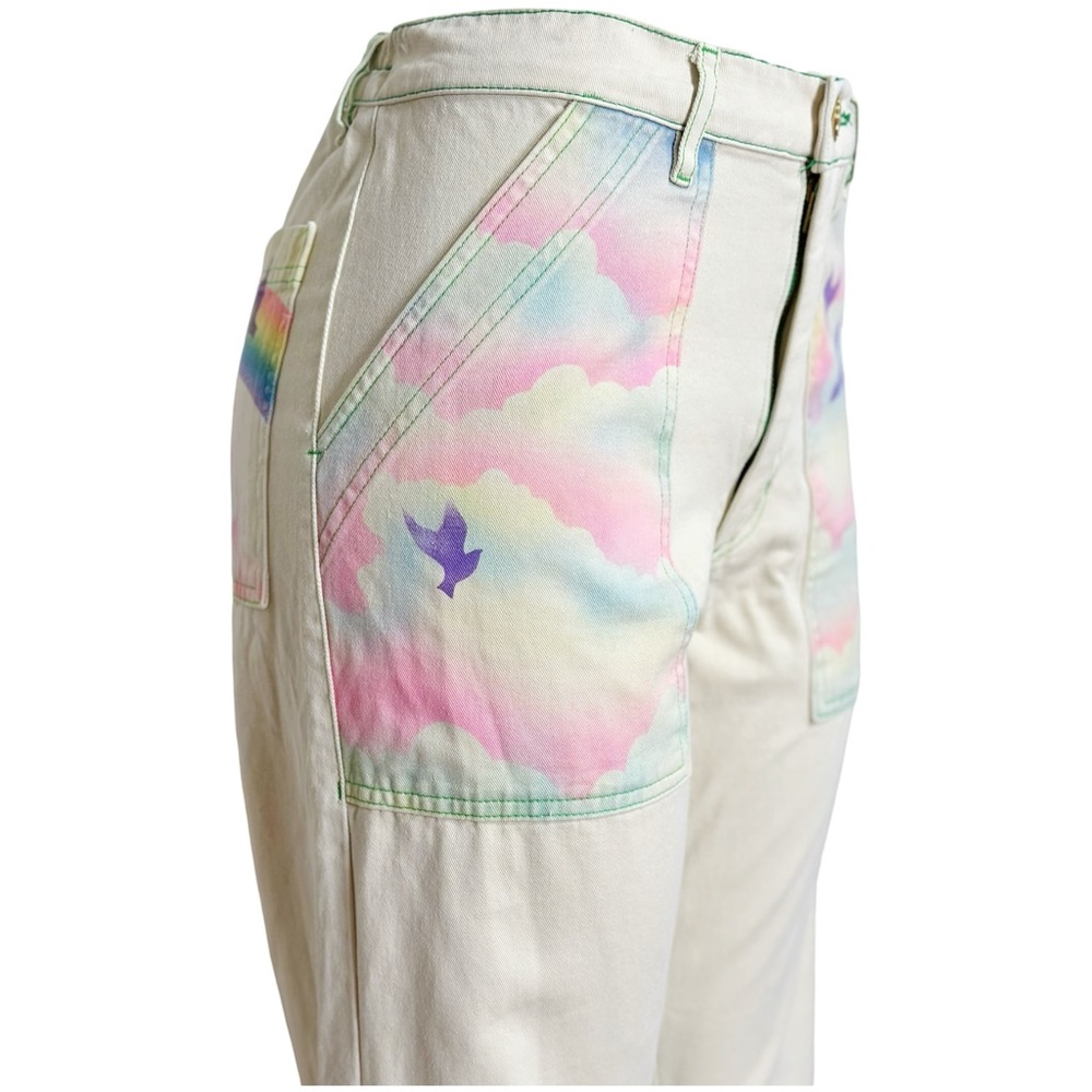 BIG BUD PRESS Work Pants, Airbrush Rainbow, XS (Limited Edition) - Picture 12 of 14